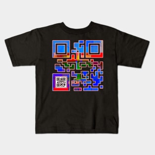 Genius QR Code Kids T-Shirt